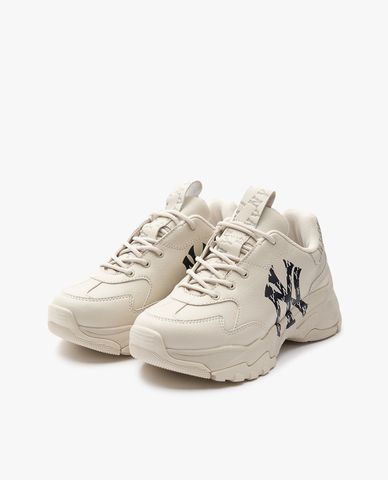  MLB - Giày sneakers unisex cổ thấp Big Ball Chunky Classic Monogram 