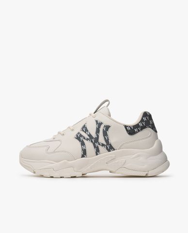  MLB - Giày sneakers unisex cổ thấp Bigball Chunky Window Monogram 