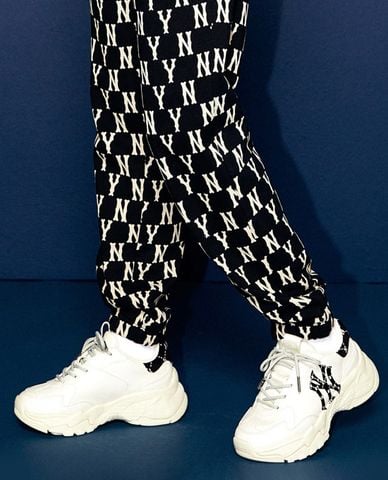  MLB - Giày sneakers unisex cổ thấp Bigball Chunky Monogram 