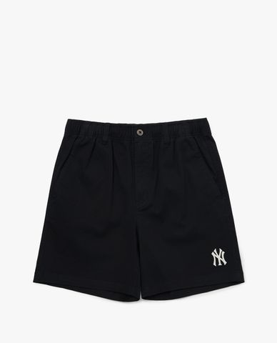  MLB - Quần shorts lưng thun Basic Small Logo 