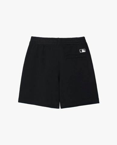  MLB - Quần short unisex ống rộng lưng thun Basic 