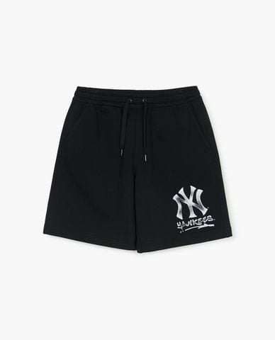  MLB - Quần short unisex ống rộng Basic Big Logo 