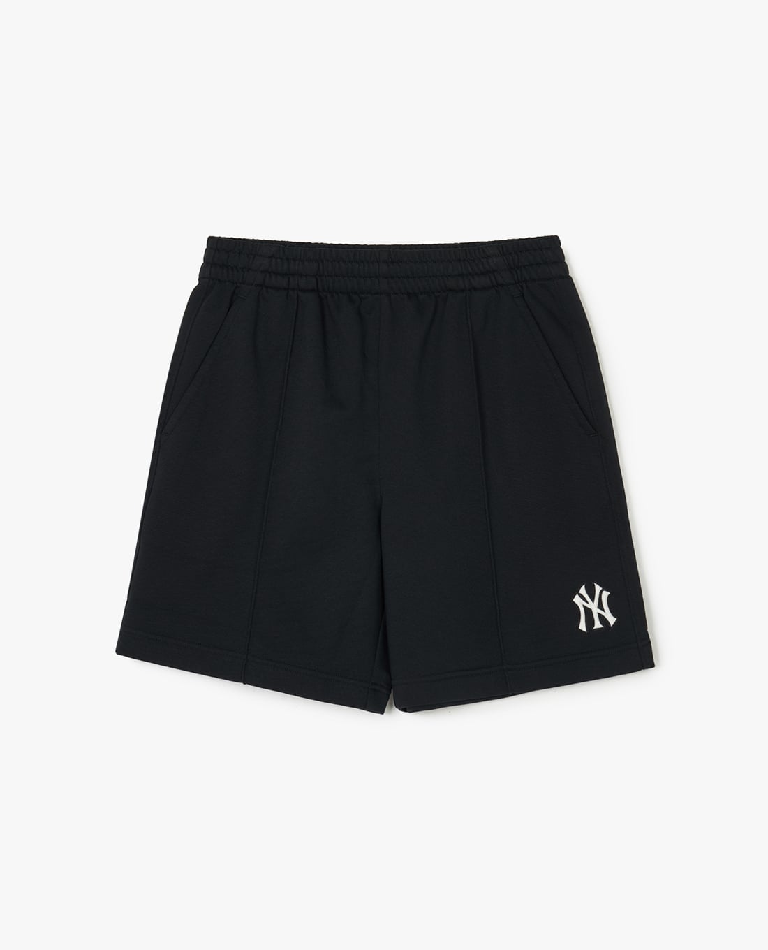 MLB - Quần short unisex ống rộng lưng thun Basic Medium Logo
