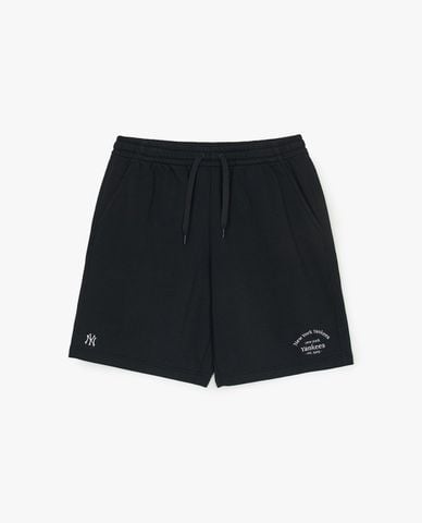  MLB - Quần short unisex ống rộng Basic Lettering Logo 
