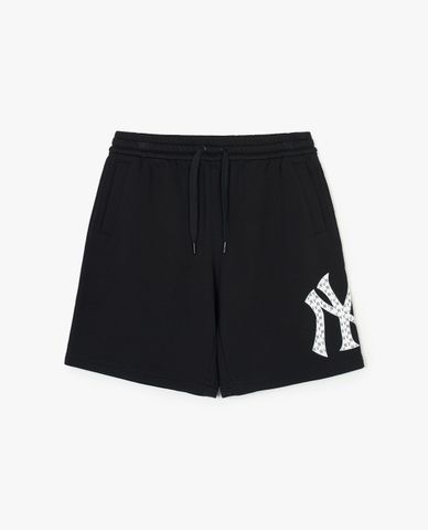  MLB - Quần short unisex ống rộng lưng thun Classic Monogram Biglux 