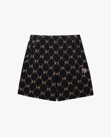  MLB - Quần short unisex ống rộng Jacquard Dia Monogram 