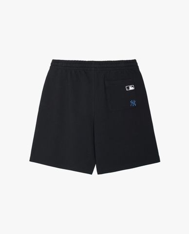  MLB - Quần short unisex ống rộng lưng thun Varsity 