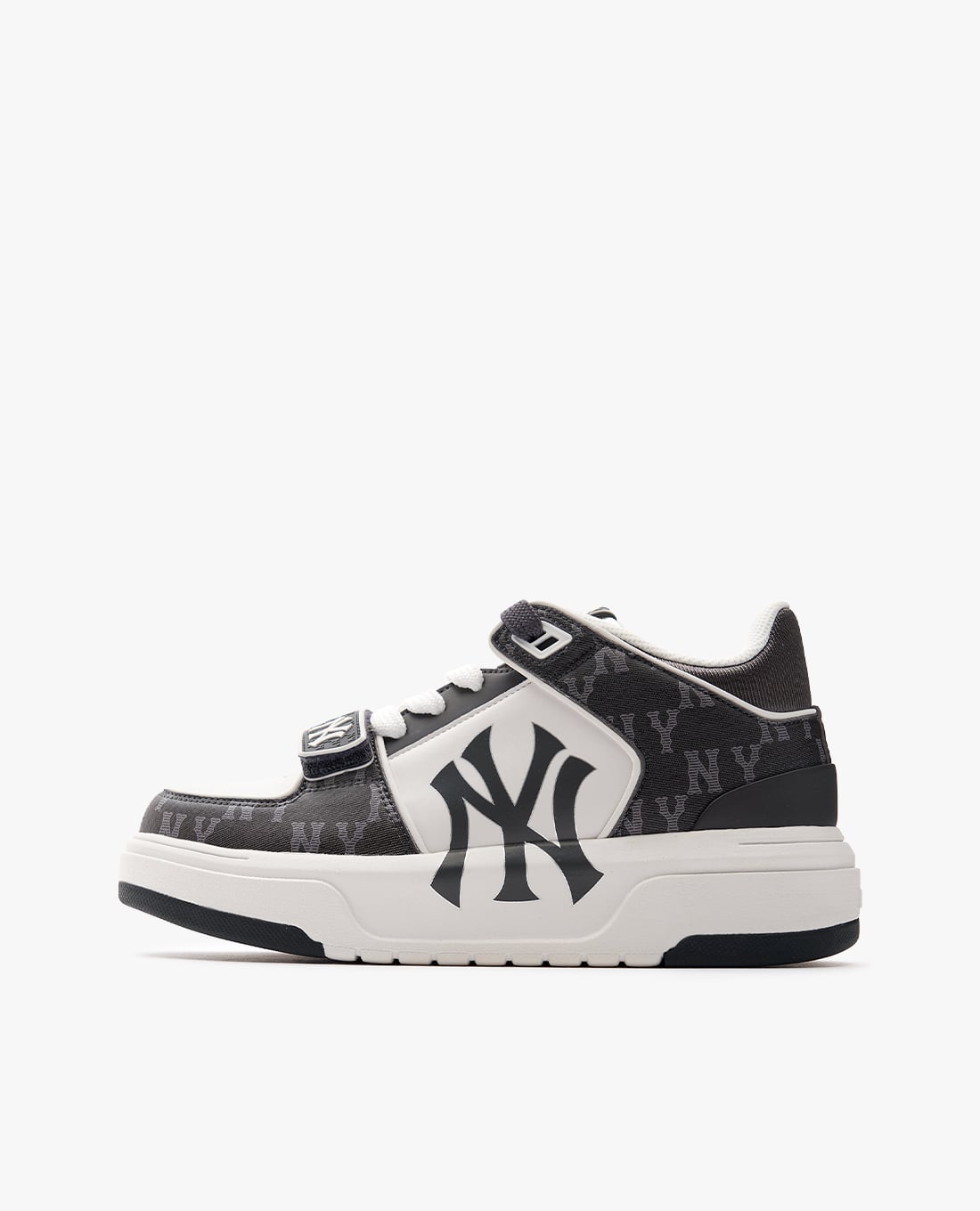 MLB - Giày sneakers unisex cổ thấp Chunky Liner Mid Denim