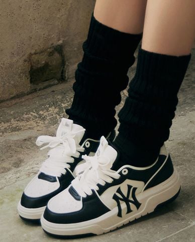  MLB - Giày sneakers unisex cổ thấp Chunky Liner 