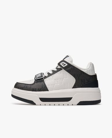  MLB - Giày sneakers unisex cổ thấp Chunky Liner Mid Classic Monogram 
