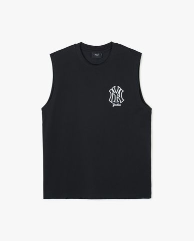  MLB - Áo ba lỗ unisex cổ tròn Basic Mega Logo Cool Tech 