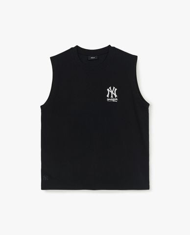  MLB - Áo ba lỗ unisex cổ tròn Basic Megalogonashi 