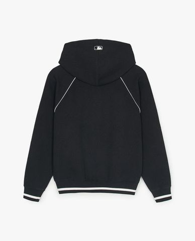  MLB - Áo khoác phối mũ unisex Tonal Jacquard Dia Monogram 