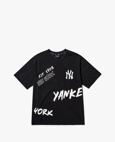  MLB - Áo thun ngắn tay Graffiti 