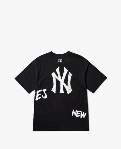  MLB - Áo thun ngắn tay Graffiti 