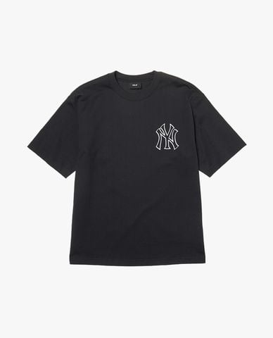  MLB - Áo thun unisex cổ tròn tay ngắn Basic Mega Logo 