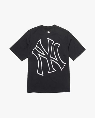 MLB - Áo thun unisex cổ tròn tay ngắn Basic Mega Logo 