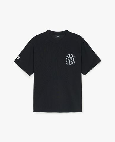  MLB - Áo thun unisex cổ tròn tay ngắn Basic Mega Logo 