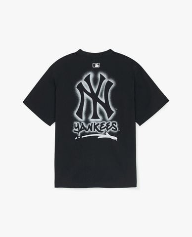  MLB - Áo thun unisex cổ tròn tay ngắn Basic Mega Logo 