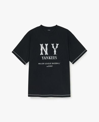  MLB - Áo thun unisex cổ tròn tay ngắn Basic Coopers 