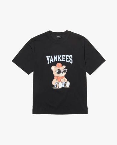  MLB - Áo thun unisex cổ tròn tay ngắn Mega Bear 
