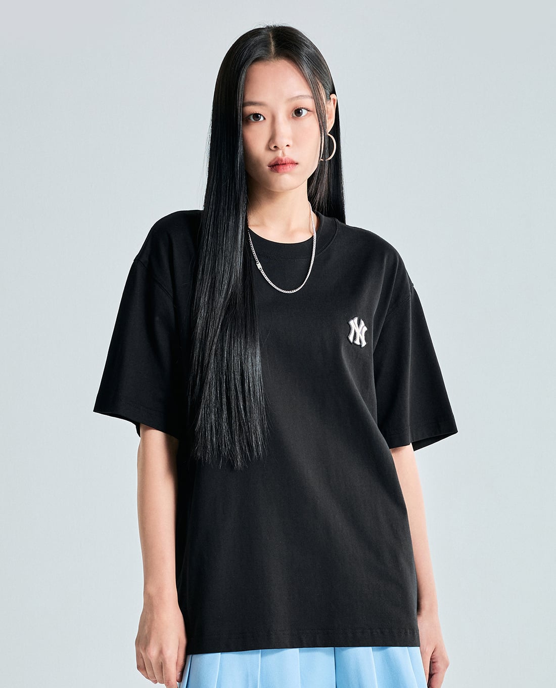 MLB - Áo thun unisex cổ tròn tay ngắn Classic Monogram Big Lux