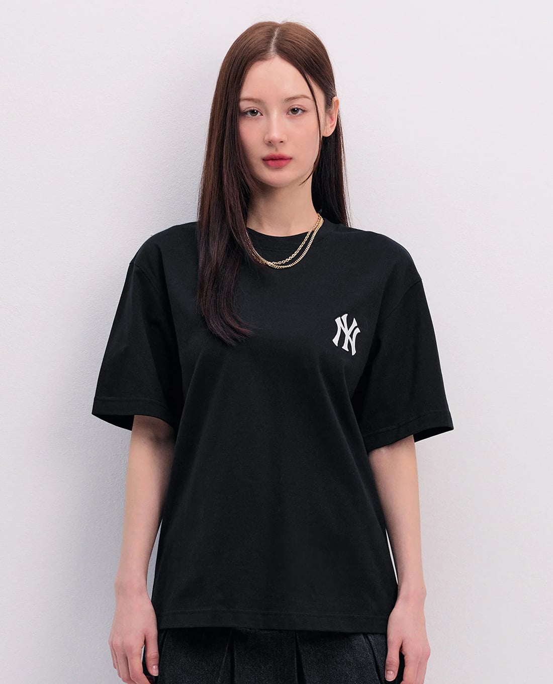 MLB - Áo thun unisex cổ tròn tay ngắn Classic Monogram Biglux