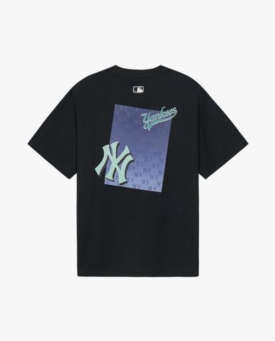  MLB - Áo thun unisex cổ tròn tay ngắn Monotive 