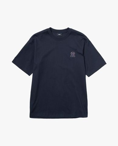  MLB - Áo thun unisex cổ tròn tay ngắn Monogram Big Lux 