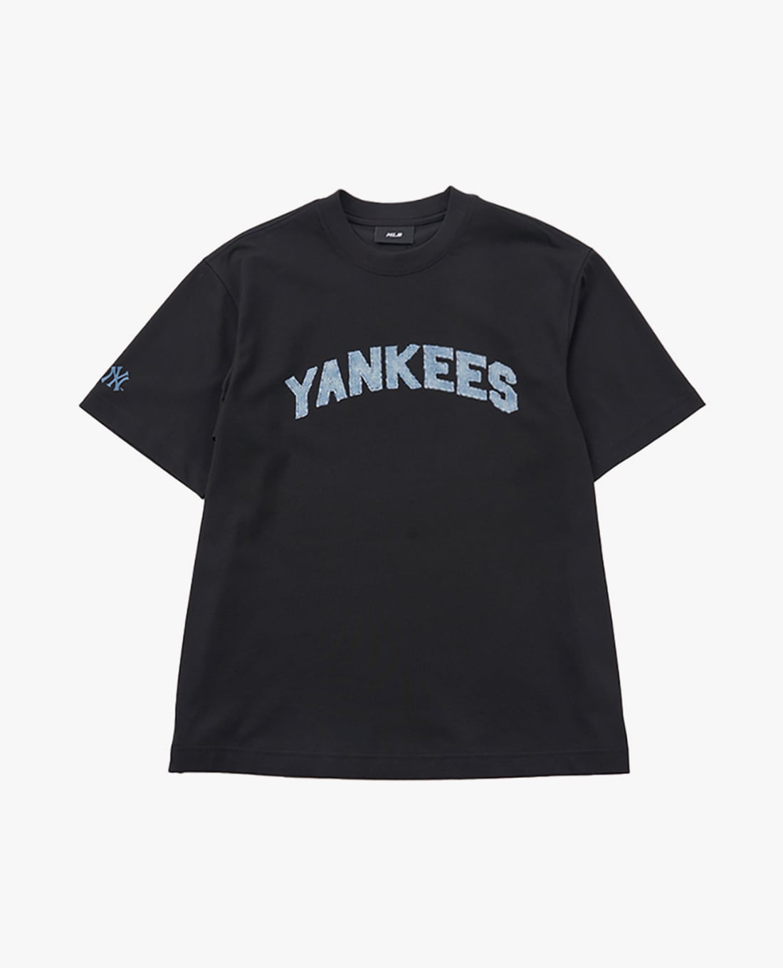 MLB - Áo thun unisex Denim Like Lettering Monogram