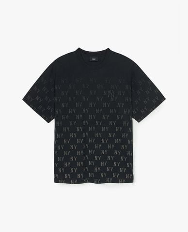  MLB - Áo thun unisex cổ tròn tay ngắn Vintage Monogram 