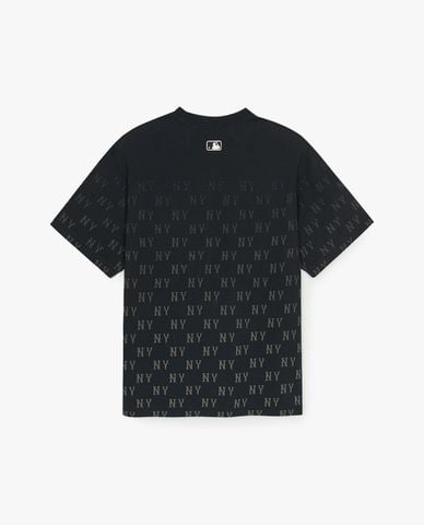  MLB - Áo thun unisex cổ tròn tay ngắn Vintage Monogram 