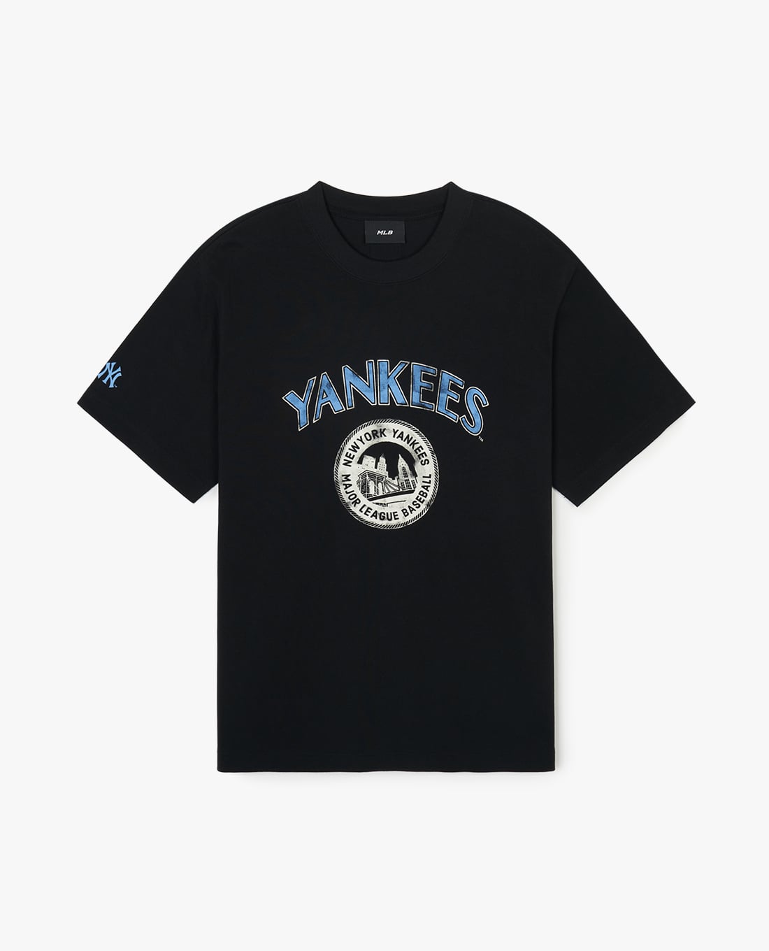 MLB - Áo thun unisex cổ tròn tay ngắn Vintage CityLife Graphic