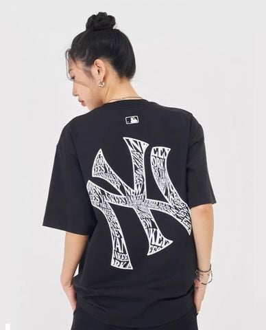  MLB - Áo thun unisex cổ tròn tay ngắn Illusion Big Lux Overfit 