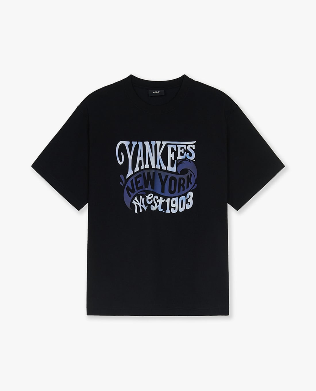 MLB - Áo thun unisex tay ngắn Summer Letter Graphic