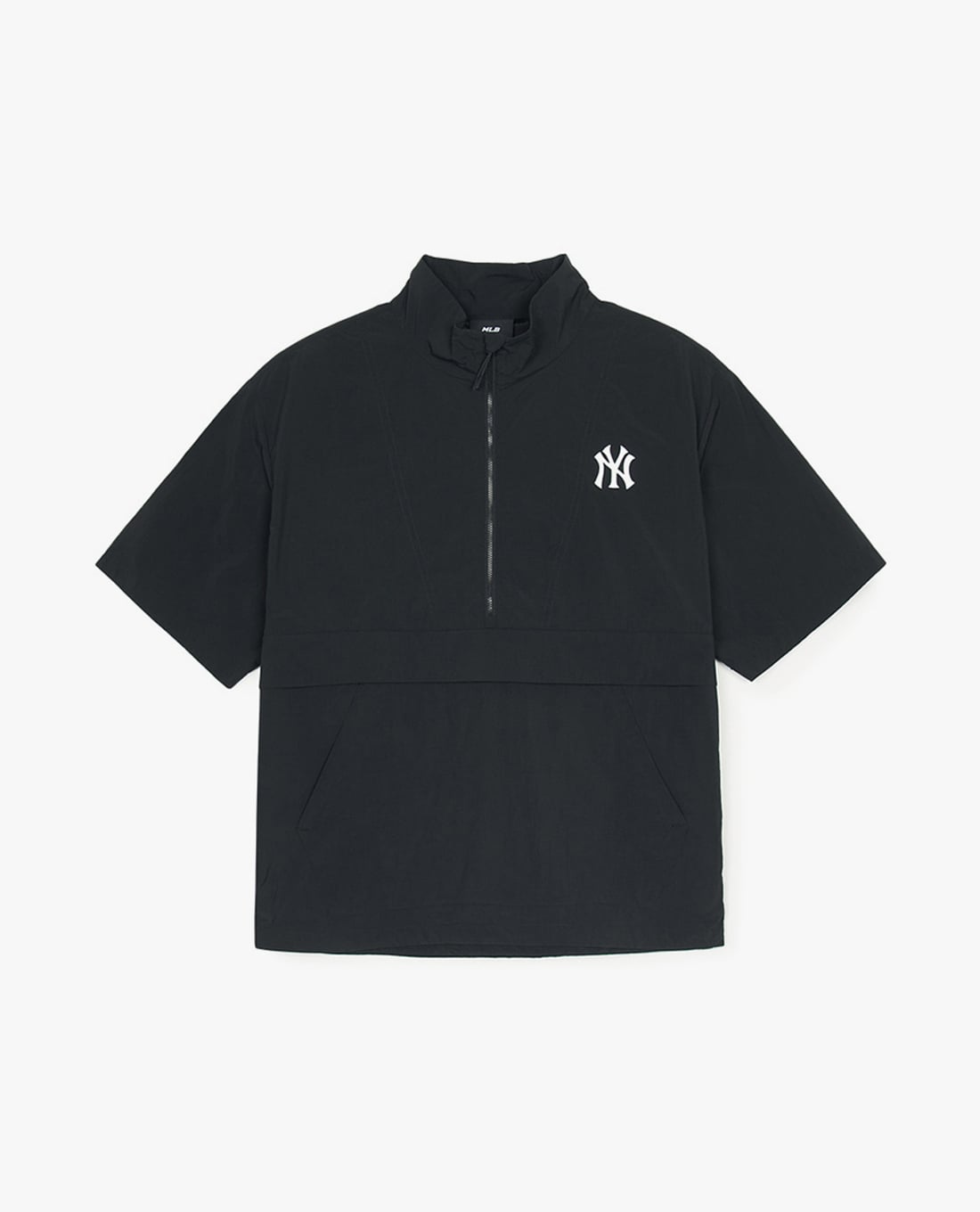 MLB - Áo khoác gió unisex cổ trụ tay ngắn Goffcore Anorak