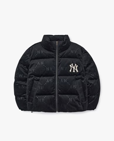  MLB - Áo khoác phao nữ tay dài Diamond Monogram 