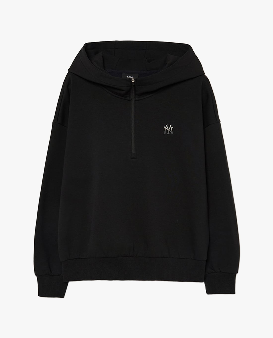 MLB - Áo hoodie nữ phối zip Basic Athleisure Small Logo