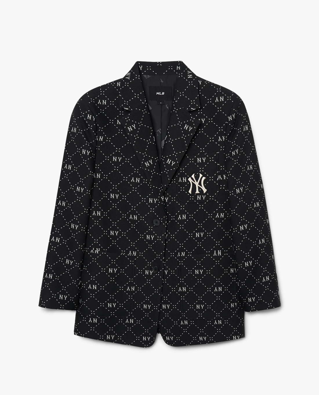 MLB - Áo blazer nữ tay dài phối nút cài Diamond Monogram