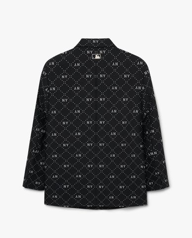  MLB - Áo blazer nữ tay dài phối nút cài Diamond Monogram 