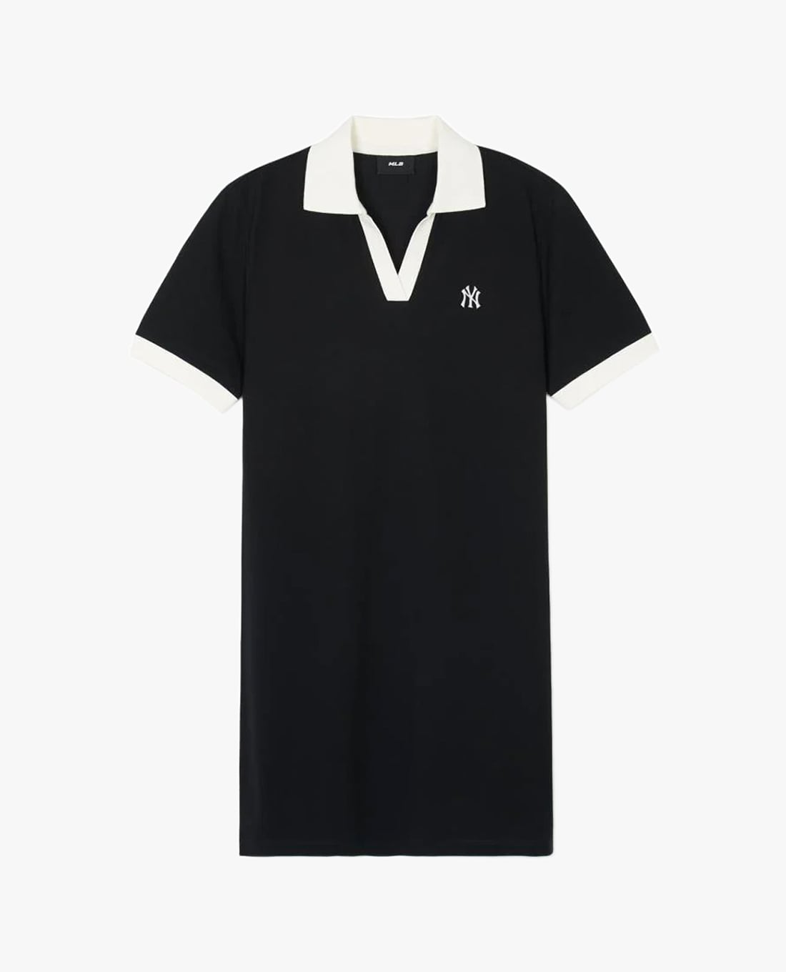 MLB - Đầm polo nữ mini cổ bẻ tay ngắn Basic Small Logo
