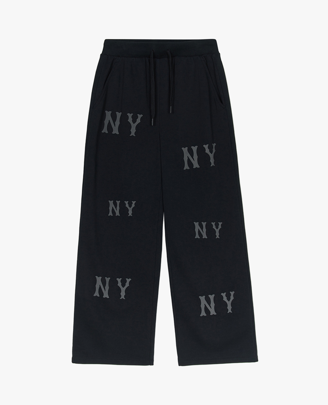 MLB - Quần dài nữ ống rộng lưng thun Megagram