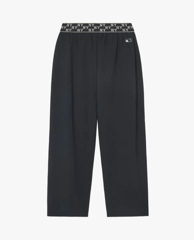  MLB - Quần nữ ống rộng lưng thun Luxleisure Monogram 