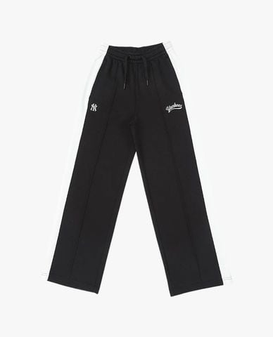  MLB - Quần dài nữ ống rộng lưng thun Varsity Color Block 