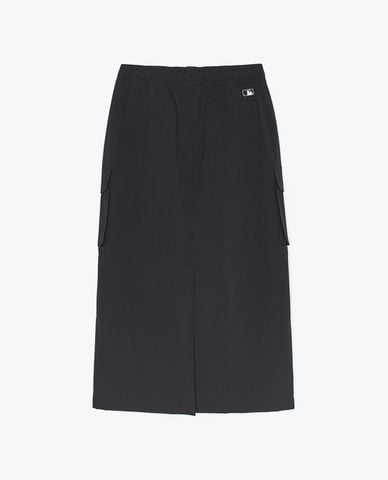  MLB - Chân váy phom suông midi Basic Goffcore Nylon Cargo 