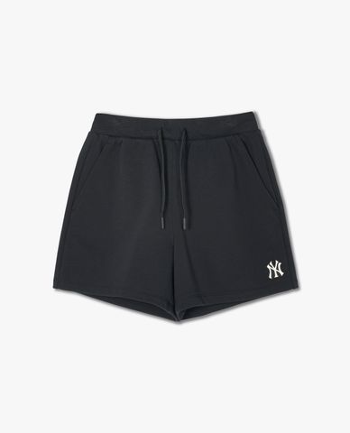  MLB - Quần short ngắn nữ lưng thun phối logo thời trang 