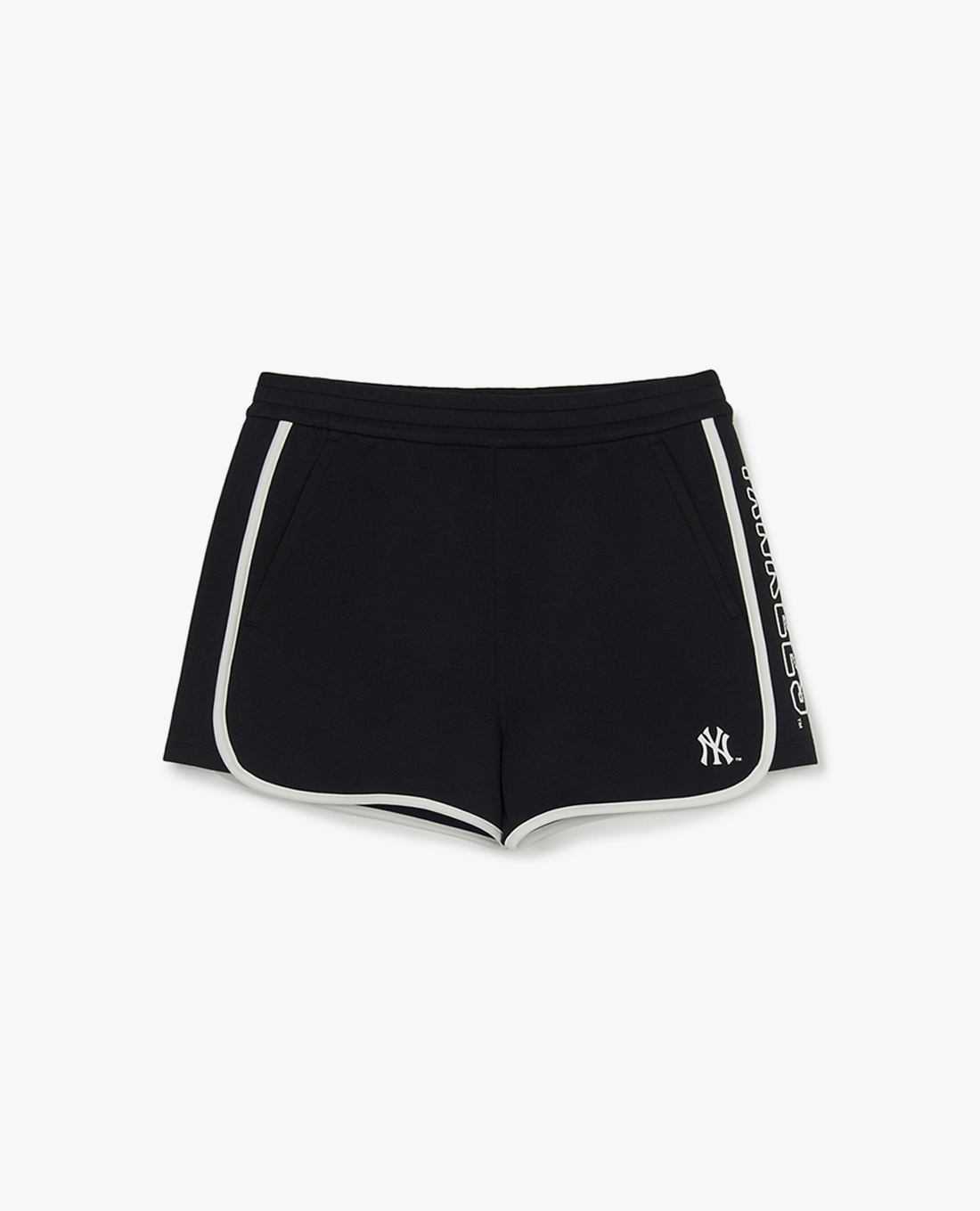 MLB - Quần short ngắn nữ lưng thun Varsity Sporty Dolphin