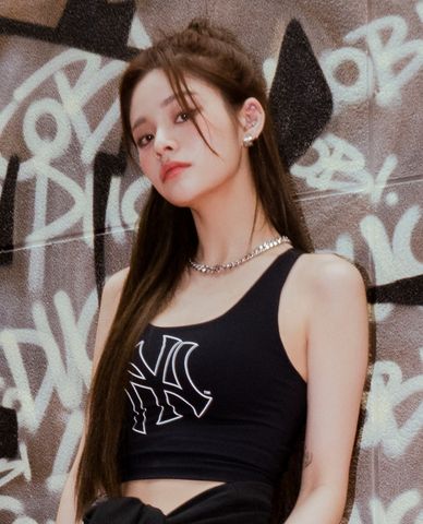  MLB - Áo bra thể thao nữ Basic Big Logo 