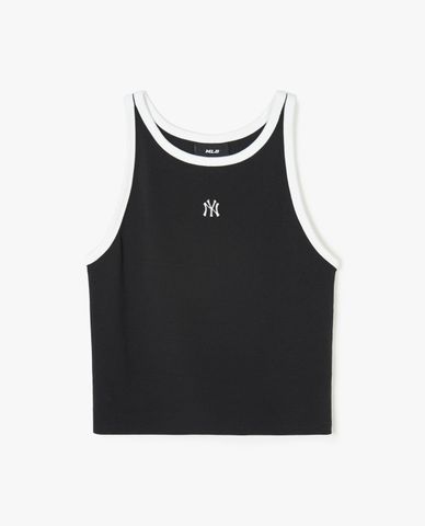  MLB - Áo ba lỗ nữ phom croptop Basic Small Logo Ribbed Ringer 
