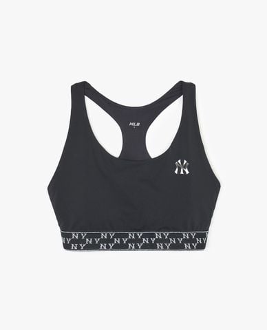  MLB - Áo bra thể thao nữ Monogram Luxlleisure Band Point 